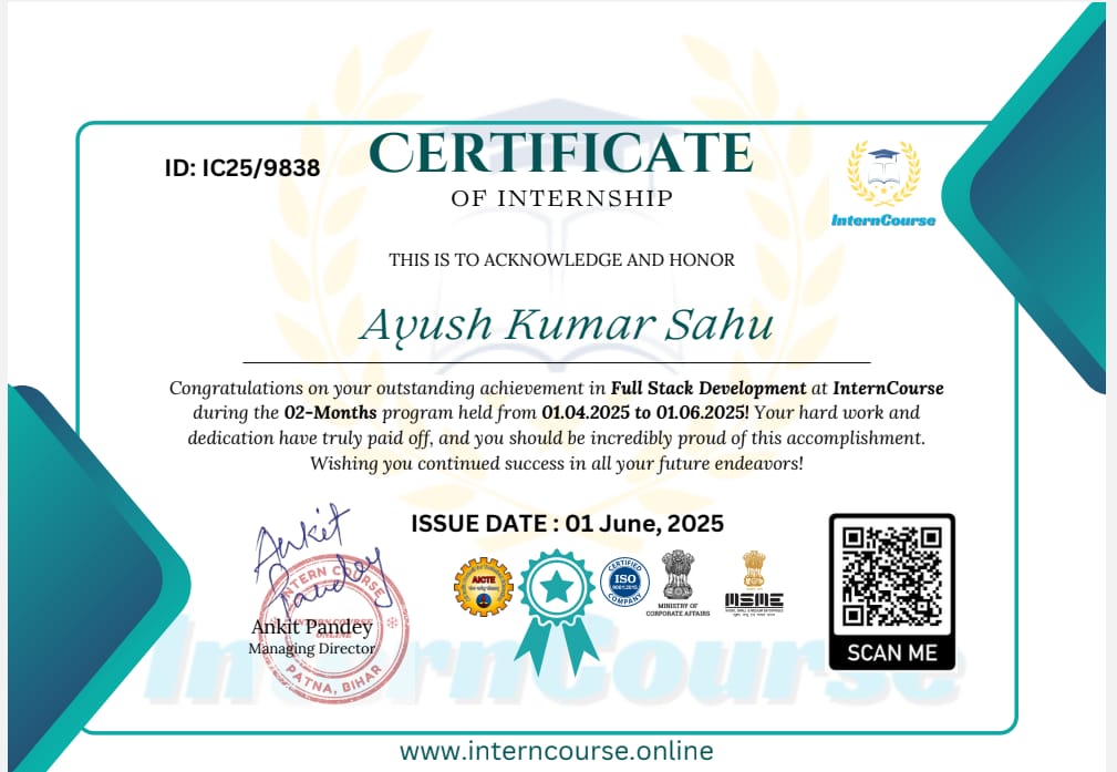 Full-Stack Web Development